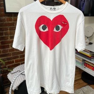 Come des Garçon Play T-shirt